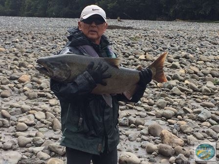 Fotos da pesca esportiva em Chaiten no Chile